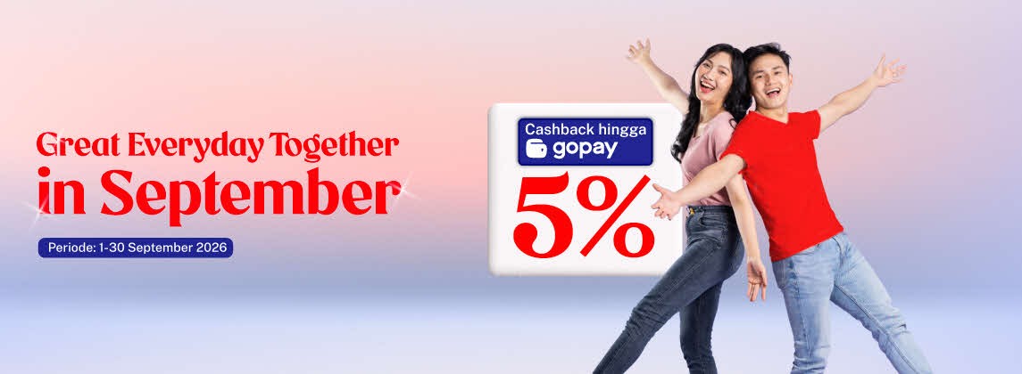 Reward GOPAY dan Extra Reward Logam Mulia
