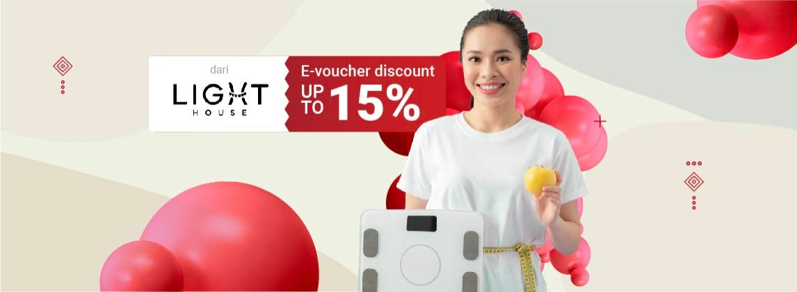 e-Voucher Discount Up To 15% lightHOUSE Indonesia