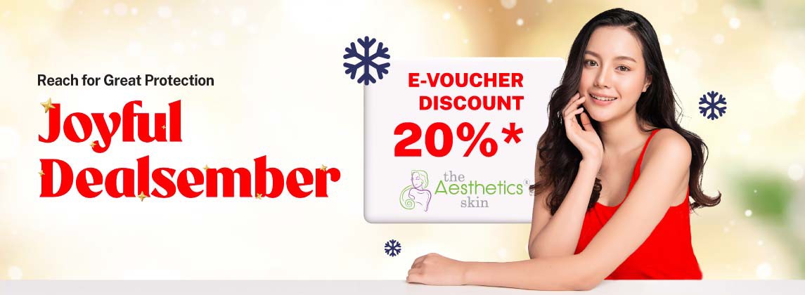 e-Voucher Discount 20% The Aesthetics Skin Clinic