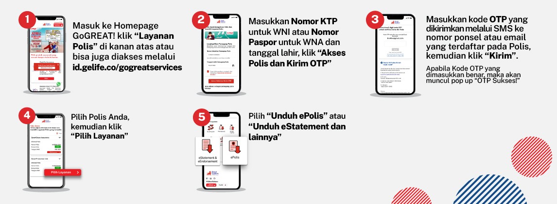 Melihat e-Transaction Statement, e-Polis, dan e-Endorsement
