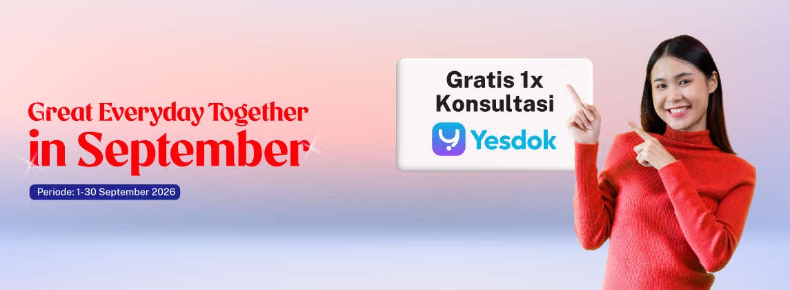 Free 1x Konsultasi Dokter Umum dari YesDok