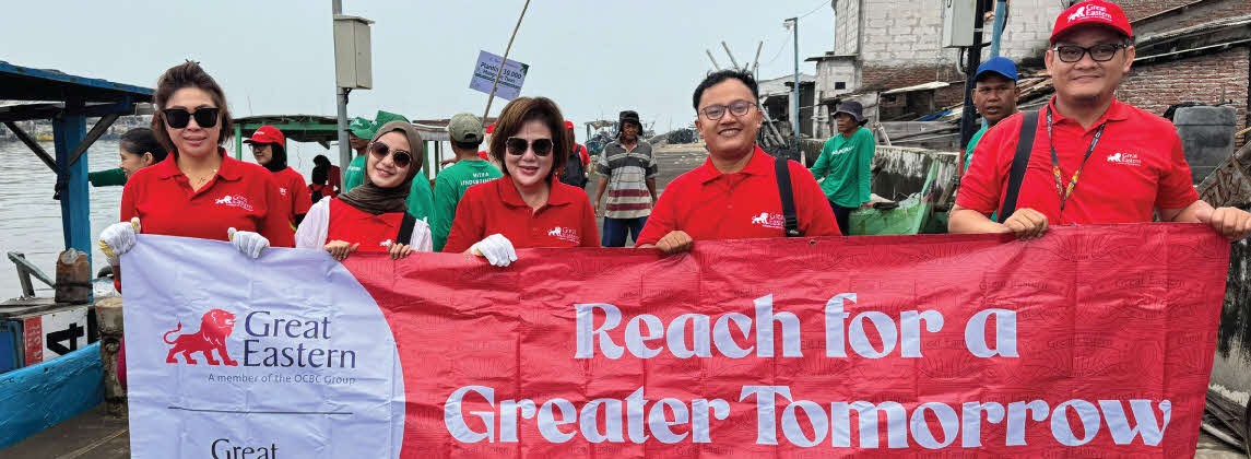 Perkuat Ketahanan Pesisir, Great Eastern Life Indonesia dan OCBC Lakukan Penanaman Mangrove