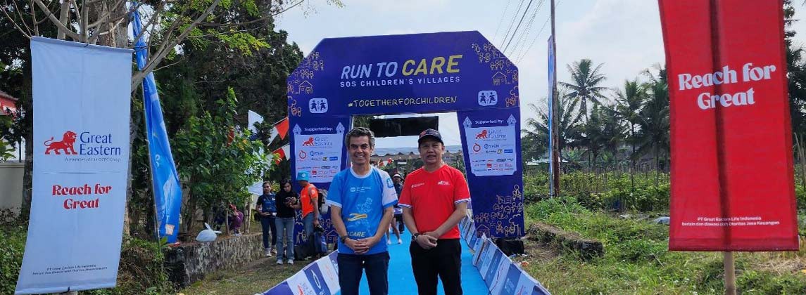 Great Eastern Life Indonesia dukung Run to Care 2023