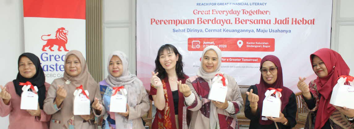 Great Eastern Life Indonesia Dorong Perempuan Pelaku UMKM Bogor Makin Berdaya 
