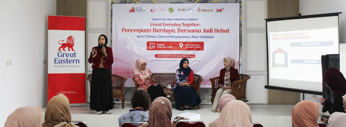Great Eastern Life Indonesia Dorong Perempuan Pelaku UMKM Bogor Makin Berdaya 