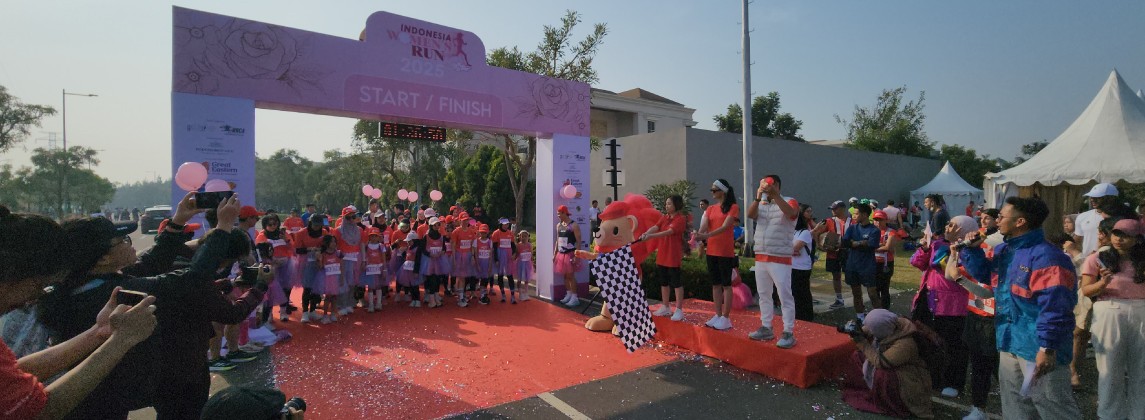 Great Eastern Life Indonesia Rayakan Semangat dan Kekuatan Perempuan di Indonesia Women’s Run 2025