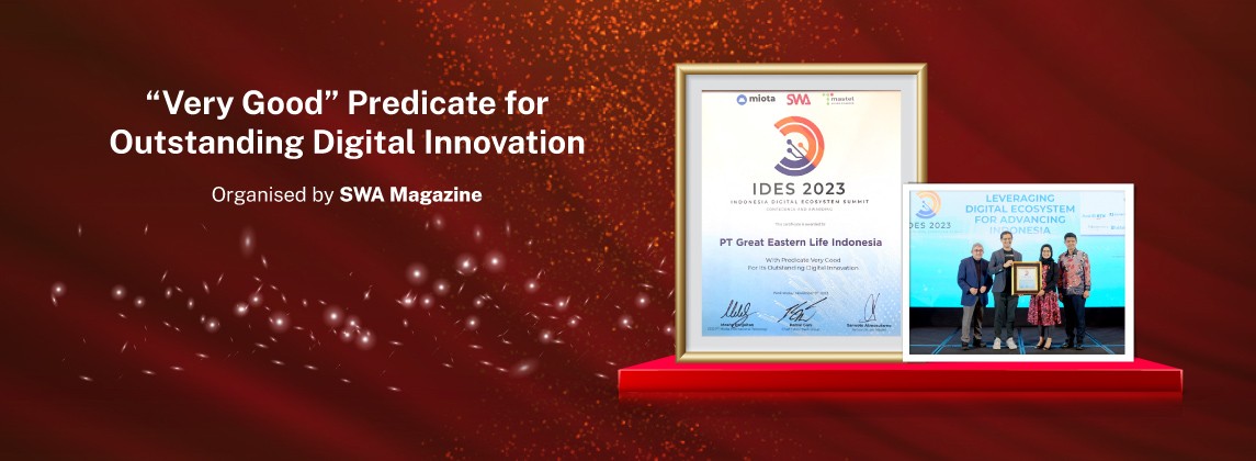 Great Eastern Life Indonesia Berhasil Raih Penghargaan Indonesia Best Digital Innovation 2023