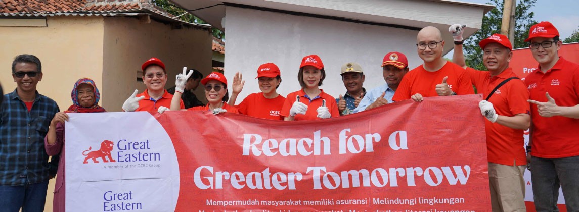Great Eastern Indonesia dan OCBC Bersinergi Tingkatkan Kualitas Hidup Warga Desa Tamansari