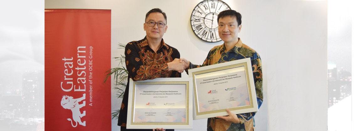 Penandatangan Kerjasama Dengan Mayapada Healthcare Great Eastern Life Indonesia