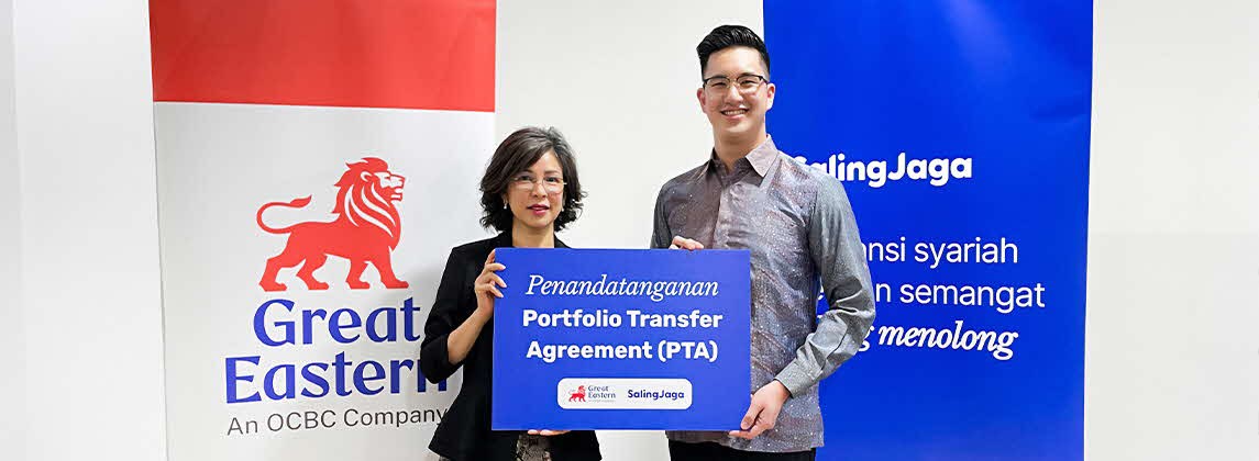 Pengalihan portofolio Unit Syariah Great Eastern Life Indonesia ke SalingJaga