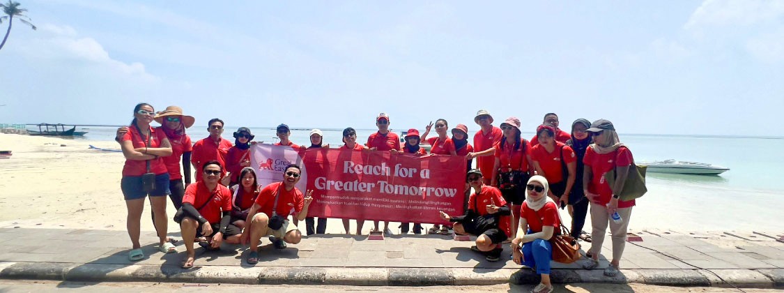 The GREAT Comfund 2025 Dimulai dengan Great Mangrove Reforestation di Pulau Tidung