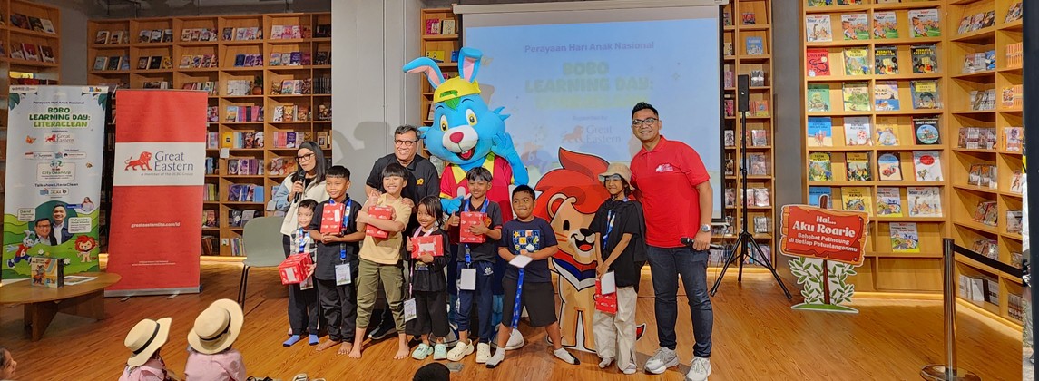 Great Eastern Life Indonesia Bersama Majalah Bobo Hadirkan Literasi Finansial dan Lingkungan 