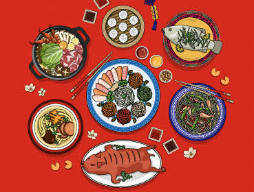 Huat are the healthier dishes on the reunion table