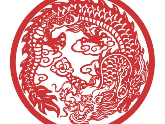 Dragon in the year of the water rabbit