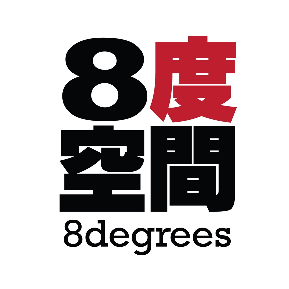 8 degrees  logo