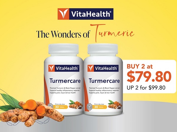 2 bottles of Turmercare 30s at $79.80 (Save $20)