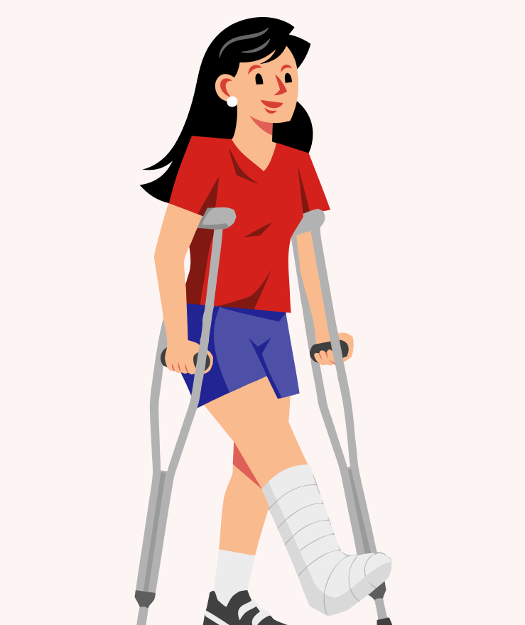 Close to 3 in 10 claims stem directly from injuries^ 
