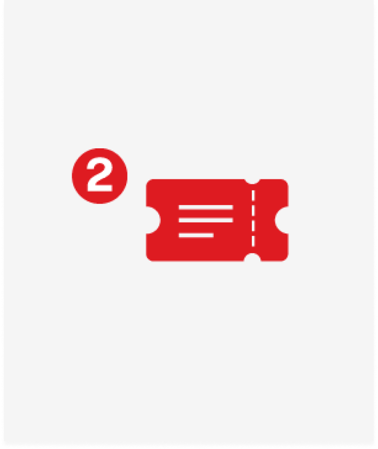 Redeem your promo code on homepage
