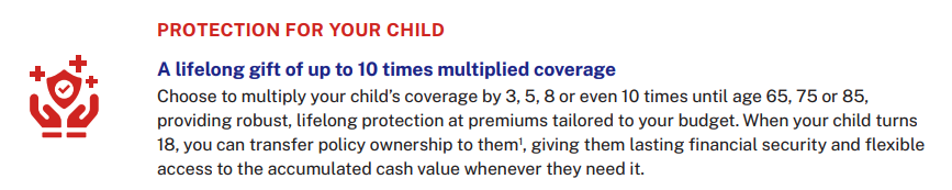 GREAT Life Multiplier - protection for children