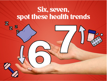 6 fads vs 7 facts for a healthy you