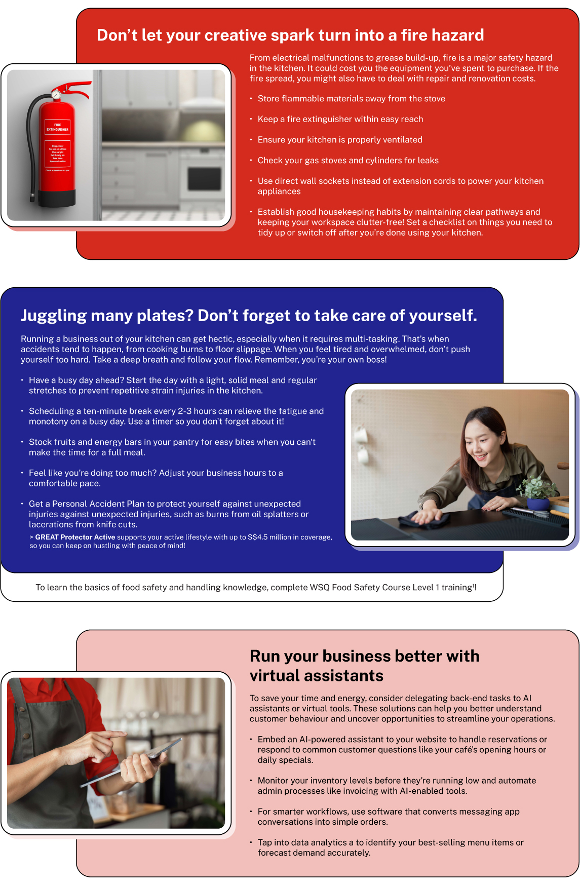 fire hazards for home-based business, how to use AI in running home-based businesses