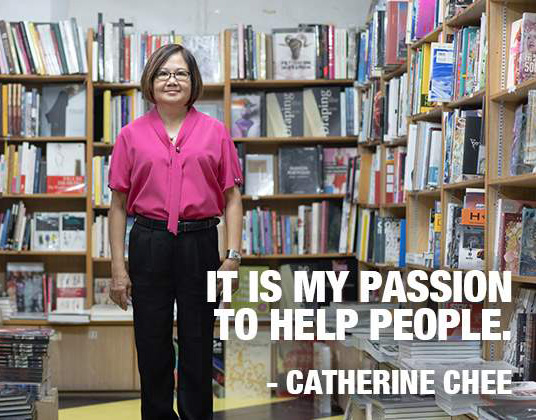 Catherine Chee. It is my passion to help people