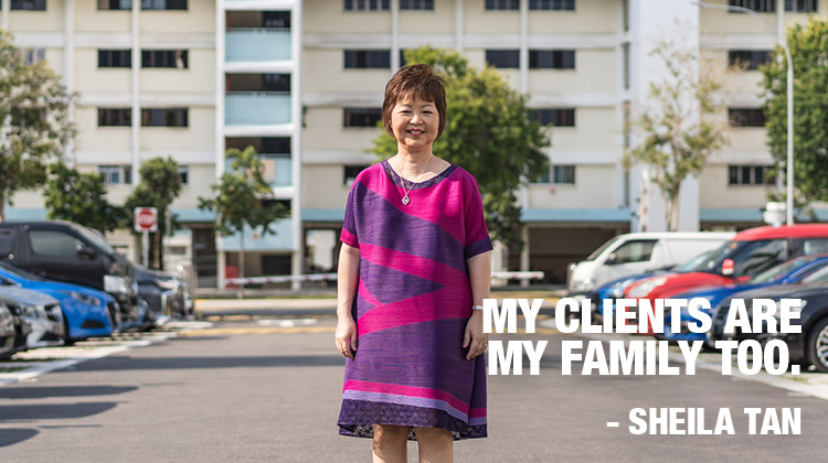 Sheila Tan. My clients are my family too