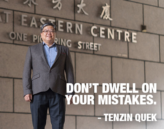 Tenzin Quek - Don't dwell on your mistakes