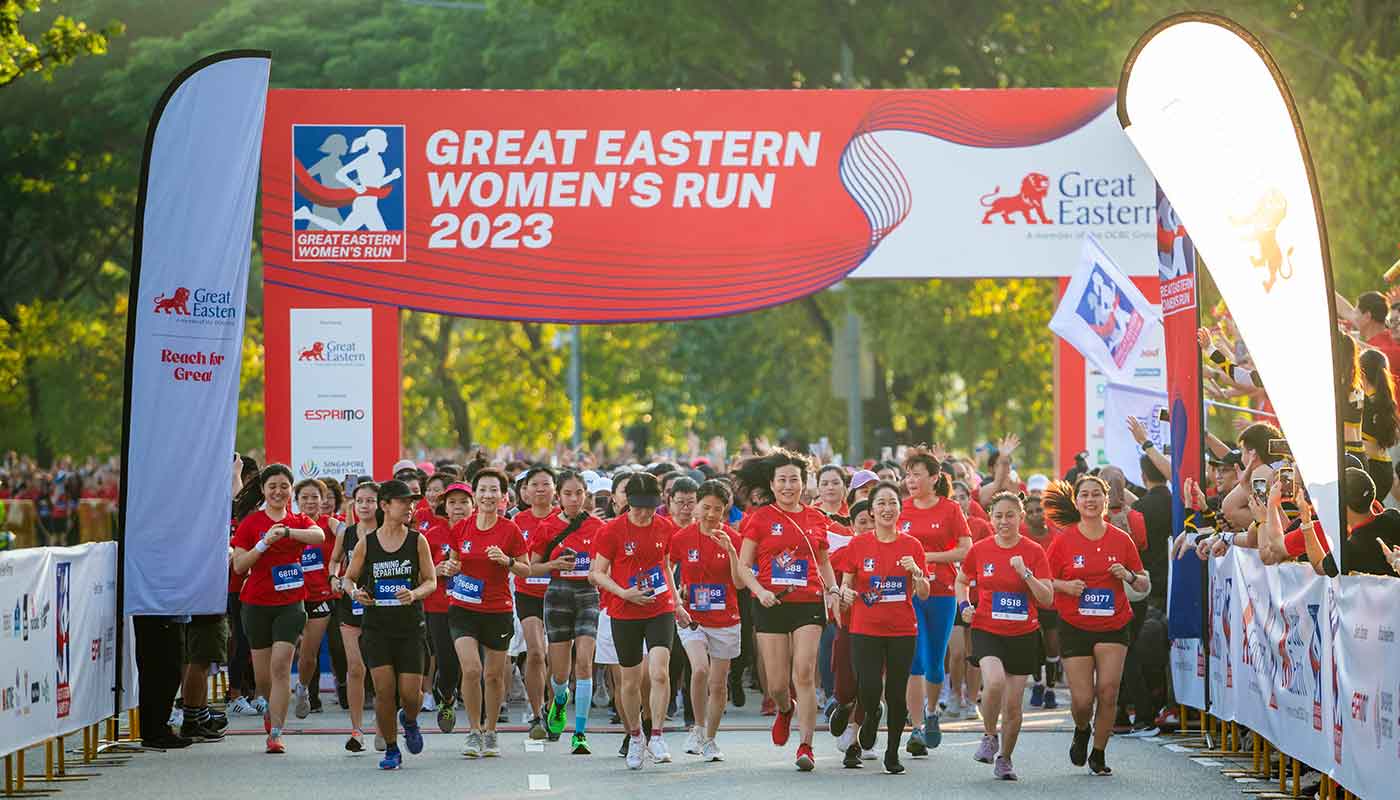 Over 9,000 ladies lace up to Reach for Great in the Great Eastern Women's Run