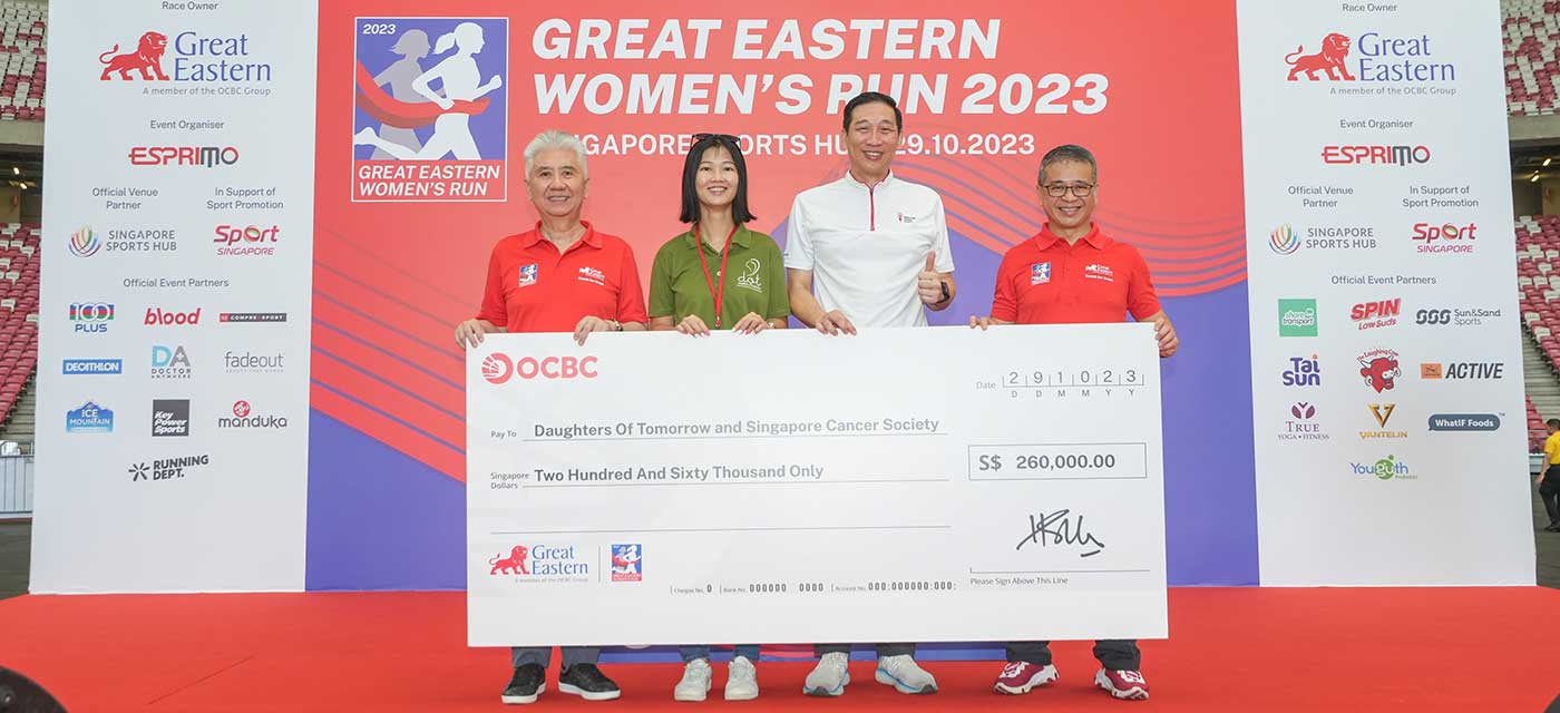 Over 9,000 ladies lace up to Reach for Great in the Great Eastern Women's Run