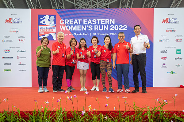 Uplifting communities through the Great Eastern Women’s Run and giving.sg!
