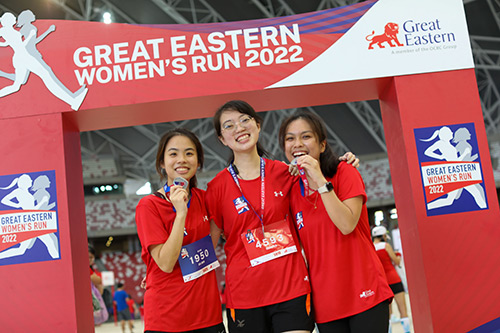 Uplifting communities through the Great Eastern Women’s Run and giving.sg!