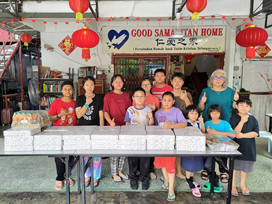 GELM ChildrenCare Chinese New Year Food Donation