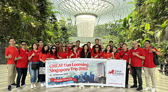 GELI's appreciation trip to Singapore