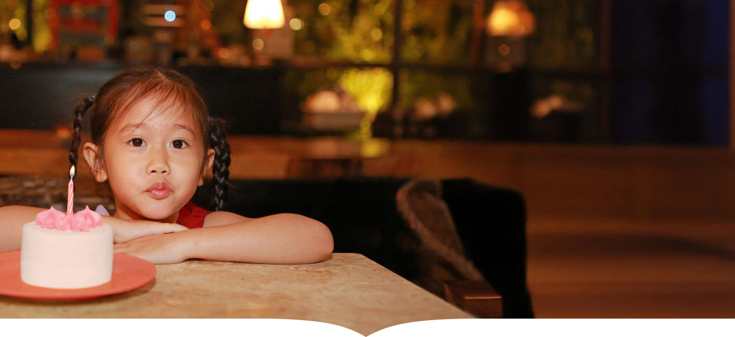 Celebrate your special day with a treat from us