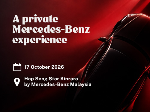 A private Mercedes-Benz experience