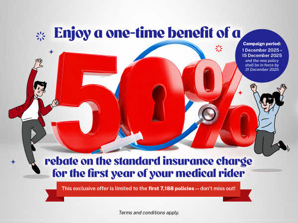 GREAT 50% Medic Rebate Campaign
