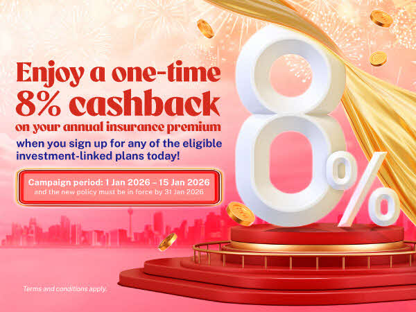 GREAT 8% Legacy Cashback Campaign