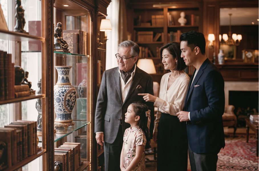 跨世代财富赠与