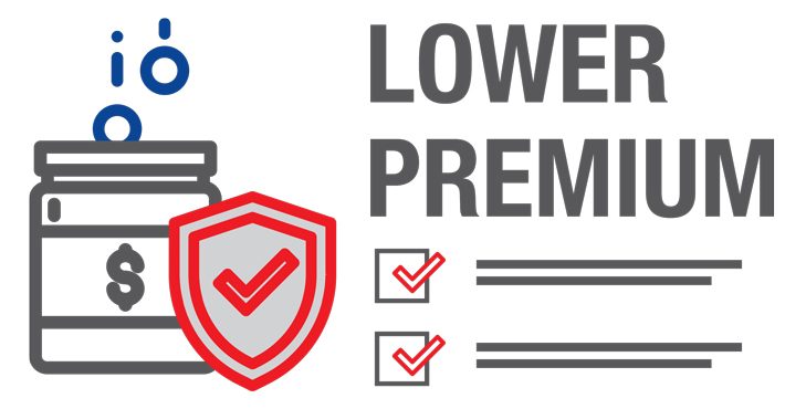 Lower Premium