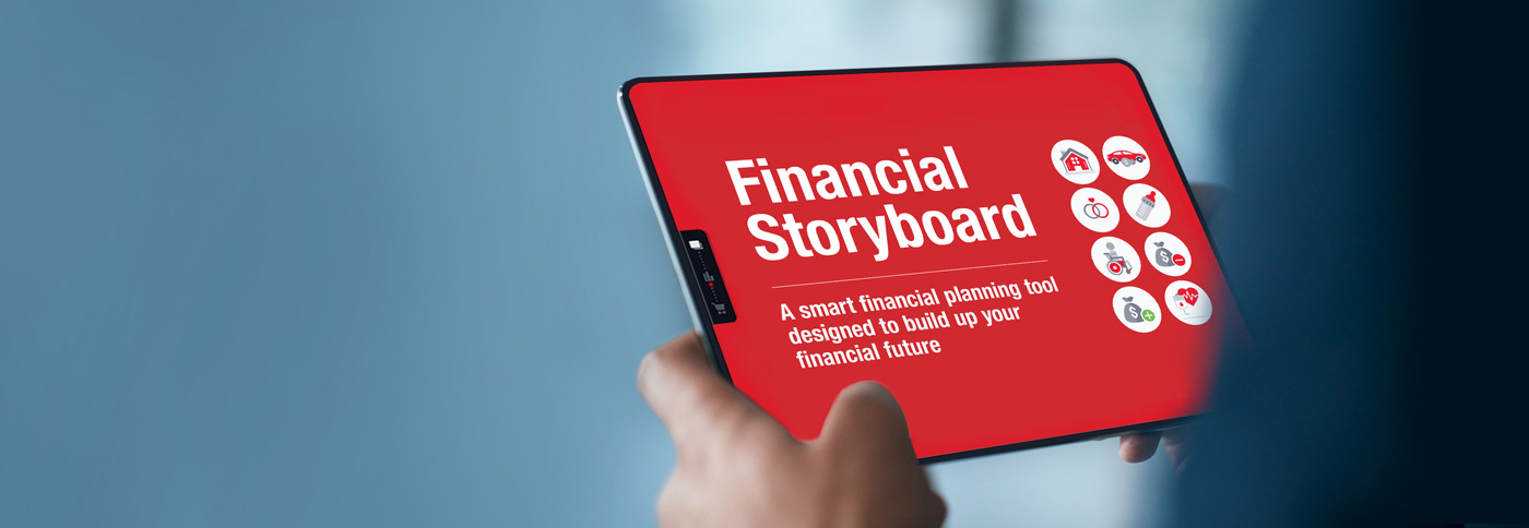 Retirement planning - Financial Storyboard