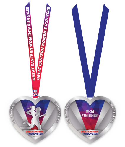 5km and 10km Medal