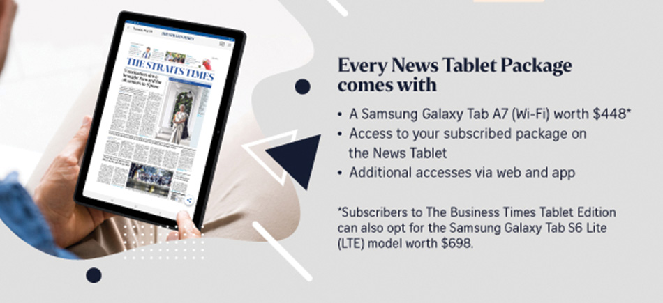 SPH News Tablet Subscription Promo for TGT readers