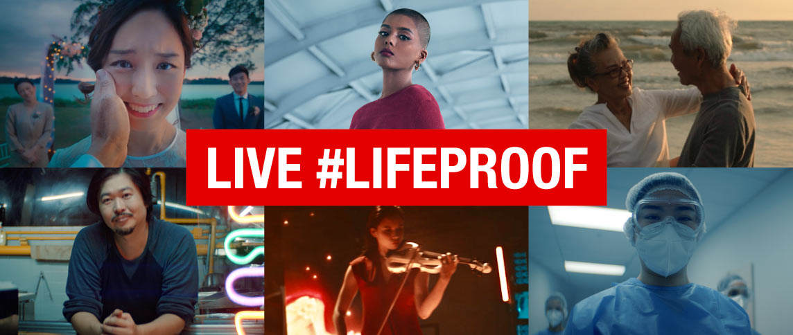 Live #Lifeproof Brand Campaigns Page