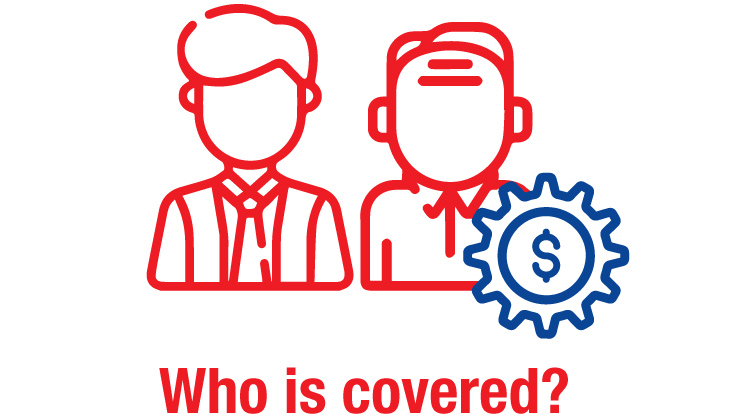 Who is covered 